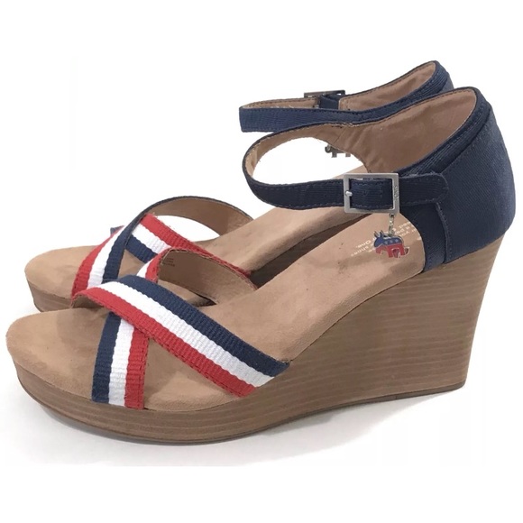 TOMS election collection charms wedge New Sz 12 - Picture 3 of 8